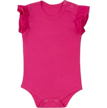 Kojenecký body Esito Body s volánky - Malinové Velikost: 56-62