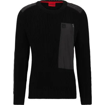 Pánský svetr Svetr HUGO Black 001 170819 M