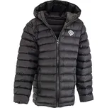 PiDiLiDi Přechodová bunda s kapucí - Černá/Modrá/Šedá Barva: Černá, Velikost: 158