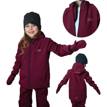 Chlapecká bunda Esito Softshellová bunda fuchsie Velikost: 122