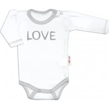Dětská móda Baby Nellys Body LOVE Velikost: 56