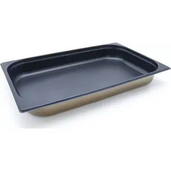 Plech na pečení Maxima Gastroška 1/1 GN - nepřilnavá - hloubka 6,5 cm - 53 x 32,5 cm - ocel | 09367572