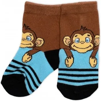 BN Ponožky opice Velikost: 23-26