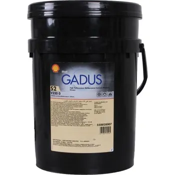 Plastické mazivo SHELL XXL Gadus lithiové komplexní mazivo pro ložiska (18KG) -25/+130°C NLGI 0