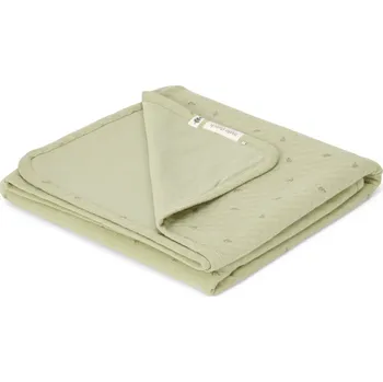 Dětská deka Little Dutch Deka Pure 70x100 cm Sage Leaves