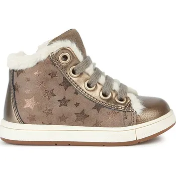 Dívčí obuv Geox Hellbraun/ Gold/ Weiß 8427576 26