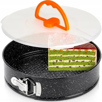 Forma na pečení FORMA NA DORT ROZEPÍNACÍ GRANITOVÁ S VÍKEM FORMA NA PEČENÍ KOLÁČŮ