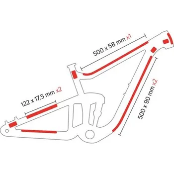 Obal na kolo Zéfal Skin Armor XL Matt (Ochrana rámu Zéfal Skin Armor XL Matt)