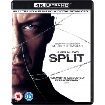 Blu-ray film Split Blu-ray disk