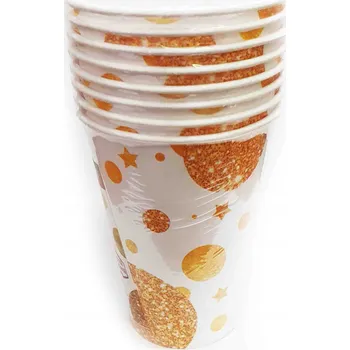 Jednorázové nádobí KELÍMKY NA JEDNO POUŽITÍ CELEBRATE 8 KS 180/200 ML