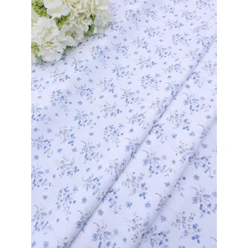 Látka 100% bavlna - pomněnky na bílé