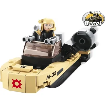 Stavebnice Sluban Loď Sluban Army 8into1 M38-B0587H