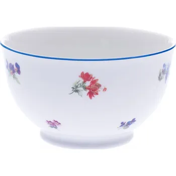 Český porcelán, a.s., Dubí Miska s vyšší stěnou, 13 cm, rakouská házenka, porcelán Dubí