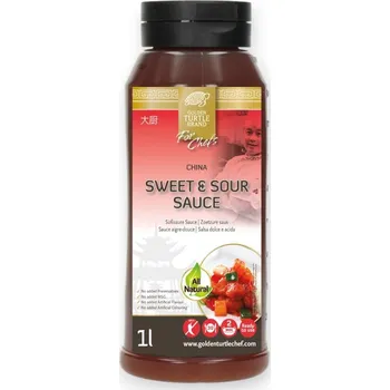 Golden Turtle Chef Sladkokyselá omáčka Sweet & Sour 1l - Chef's Selection