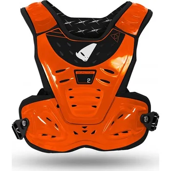 Motocyklový chránič Nárameníky dětské (chránič hrudi) UFO Reactor - fluo oranžová