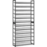 ABO-E1112 WT - Botník, kov, černá, ABO-E1112 WT