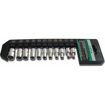 Gola sada Honiton Sada 12hranných nástrčných klíčů 1/4" 4-13 mm, 11 kusů (HA112)
