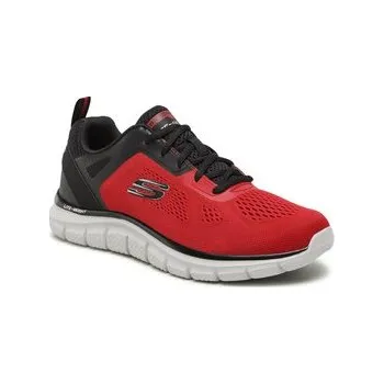 Dámská obuv Skechers Sneakersy Track Broader 232698/RDBK Červená 44