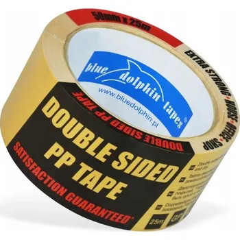 Lepicí páska Oboustranná lepicí páska Blue Dolphin 50 mm x 5 m