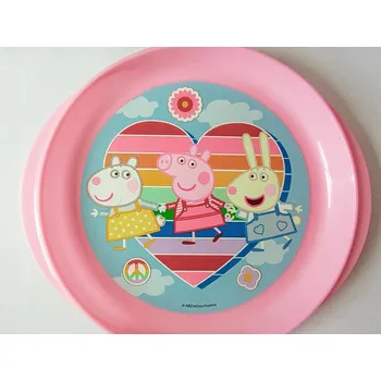 Talíř Talířek Stor růžový, plast