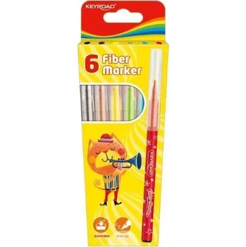 Zvýrazňovač Keyroad Popisovače 6 ks