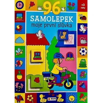 Bystrá hlava Moje první slůvka 96 samolepek - Kniha pro nejmenší