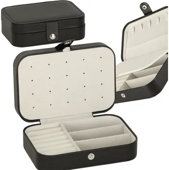 Šperk Organizér na šperky 16 x 11 x 5 cm černý