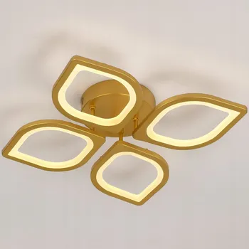 STROPNÍ SVÍTIDLO černá závěsná stropní svítidlo moderní LUSTR LED + DÁLKOVÝ OVLADAČ