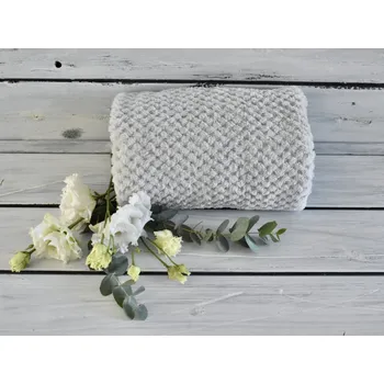 plenkový dort Soft Touch Deka pro miminko šedá 808