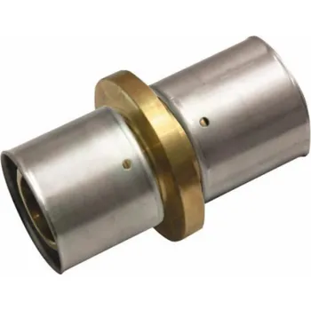 rozdělovač topení KAN-therm Spojka 63x63 s lisovacím kroužkem - K-900206