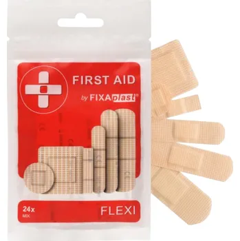 Náplast FIXAplast First Aid flexi náplast mix 24 ks