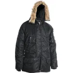 MILTEC Bunda N3B Parka Aljaška zimní dlouhá černá Mil-Tec® Vyberte velikost: XXL