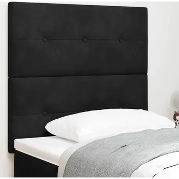 vidaXL Čelo postele s čelo Černá 80 cm Umělá kůže [3337791]