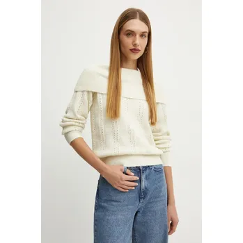 Dámský svetr Svetr Silvian Heach ROJAS GPA24250MA béžová 01X, vel. S