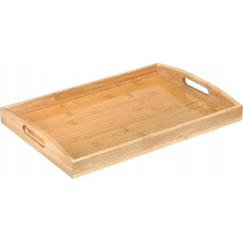 BAMBUSOVÝ PODNOS NA SERVÍROVÁNÍ 40 X 28 X 3 CM