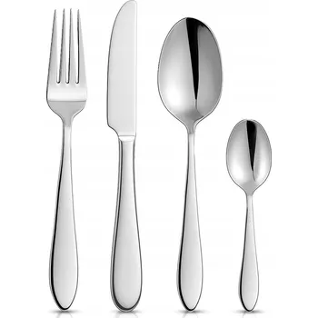 Příbor SADA JÍDELNÍCH PŘÍBORŮ PRO 6 OSOB, SADA NEREZOVÁ OCEL 24 KUSŮ.