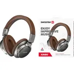 SWISSTEN JUMBO NÁUŠNÍ SLUCHÁTKA BLUETOOTH 5.3 AUX