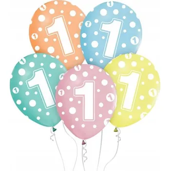 Balónek Balónky Godan Číslice 1 30 cm