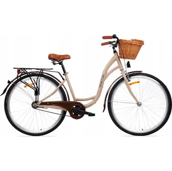 Městské kolo Městské kolo Goetze Eco, rám 18 palců, kola 28", hnědé