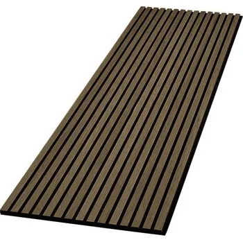 Obklad ALFIstyle Akustický panel 260 x 60,5 cm 1 ks ořech tmavý