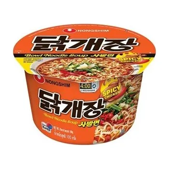 Nongshim instantní nudlová polévka pikantní kuře miska 100g