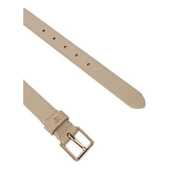 Opasek Dámský pásek Tommy Hilfiger Th Square 2.5 Go AW0AW17756 Béžová 75