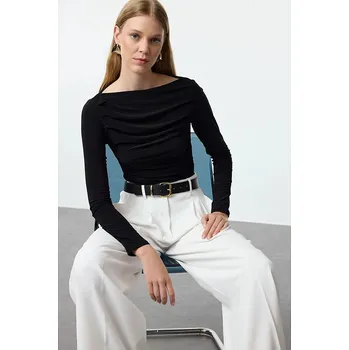 Dámské tričko trendyol Schwarz 327516 XL