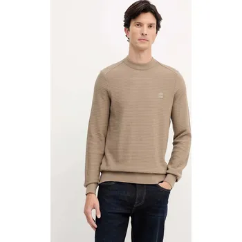 Dámský svetr Svetr s příměsí kašmíru BOSS Orange Anion_S 50527584 béžová 80B, vel. M