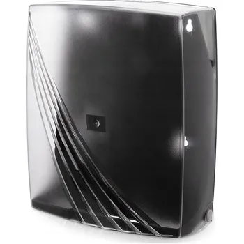 Zásobník na papírové ručníky Zásobník na papírové ručníky skládané ZZ, průhledný nástěnný DÁVKOVAČ