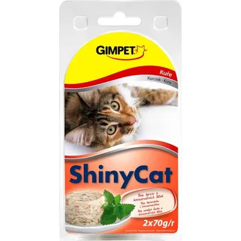 Krmivo pro kočku GimBorn GimCat ShinyCat kuřecí 2 x 70 g