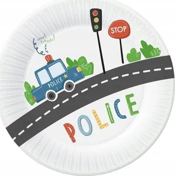 Talíř GoDan policejní talíře 18 cm 6 ks