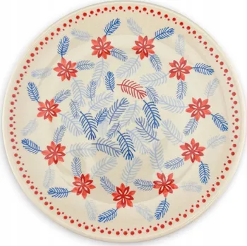 Talíř Mělký talíř na oběd/snídani 21,5 cm větvičky GZ65 Bolesławiec