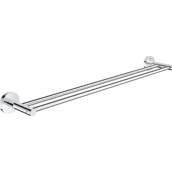 Grohe ESSENTIALS držák ručníků 600 mm, dvojramenný, chrom
