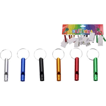 Wiky Klíčenka barevná píšťalka 4,5 cm Barvy: modrá